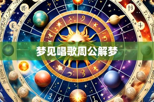 梦见唱歌周公解梦
