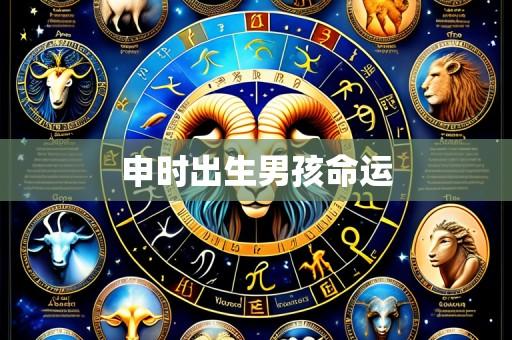 申时出生男孩命运