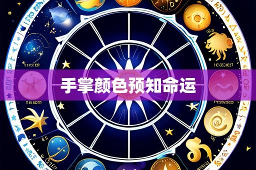 手掌颜色预知命运