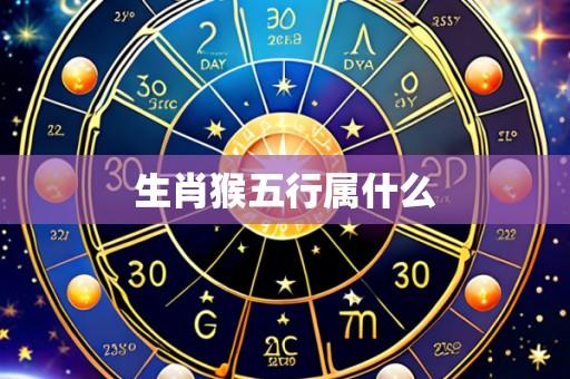 生肖猴五行属什么