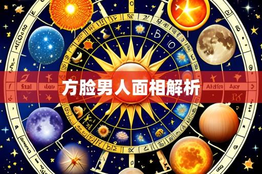 方脸男人面相解析