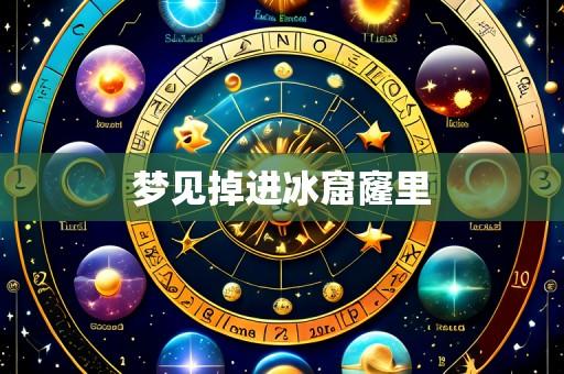 梦见掉进冰窟窿里
