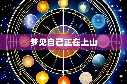 梦见自己正在上山