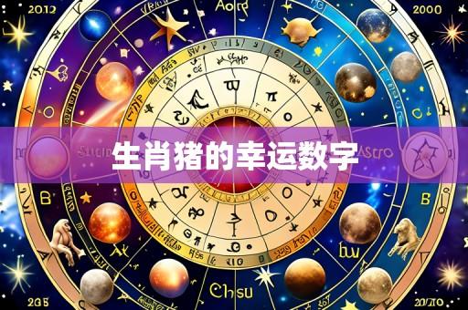 生肖猪的幸运数字