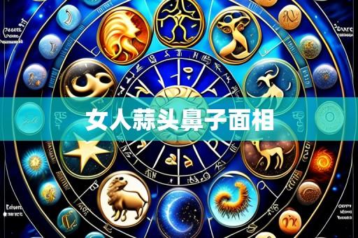 女人蒜头鼻子面相