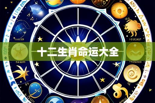 十二生肖命运大全