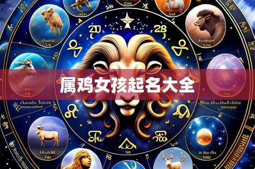 属鸡女孩起名大全
