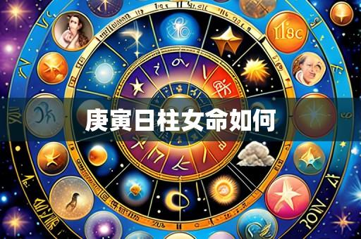 庚寅日柱女命如何