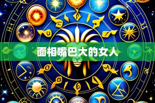 面相嘴巴大的女人