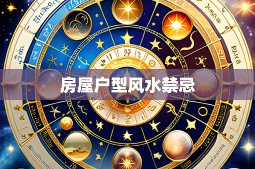 房屋户型风水禁忌