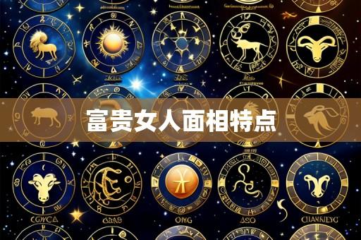 富贵女人面相特点