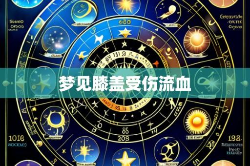 梦见膝盖受伤流血