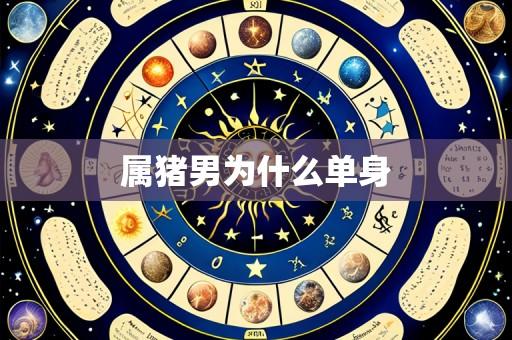 属猪男为什么单身