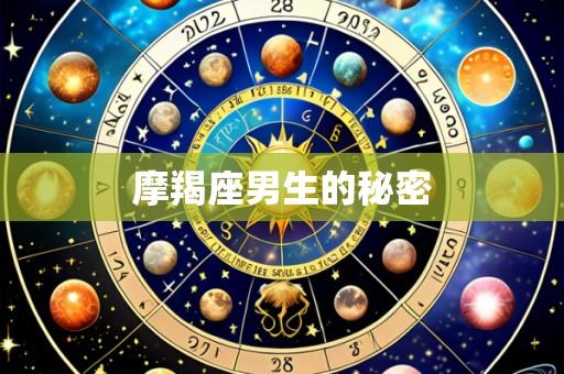 摩羯座男生的秘密