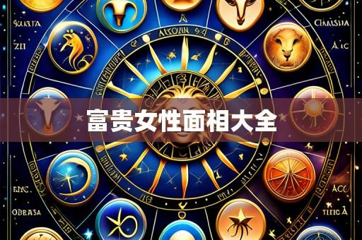 富贵女性面相大全