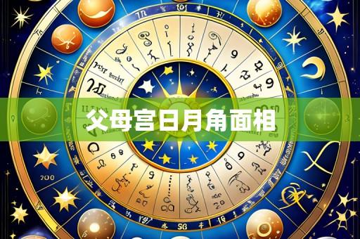 父母宫日月角面相