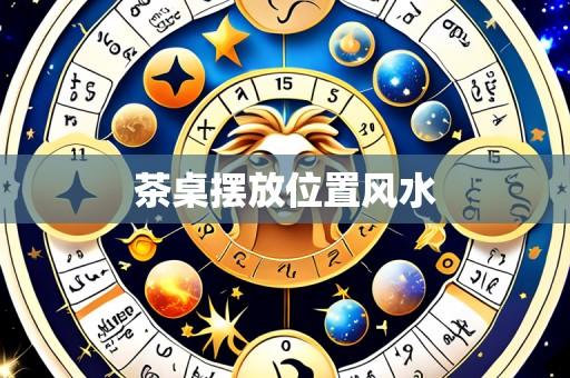 茶桌摆放位置风水