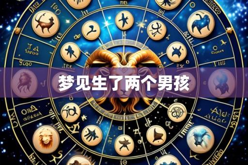 梦见生了两个男孩