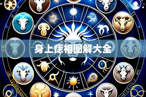 身上痣相图解大全