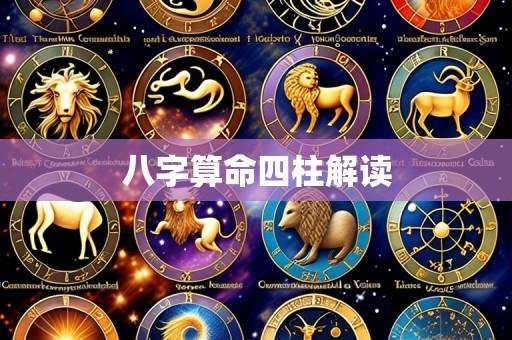 八字算命四柱解读