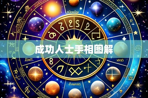 成功人士手相图解