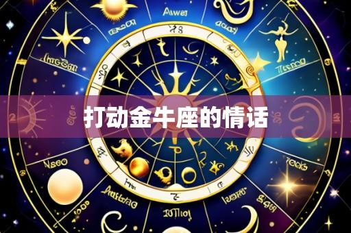 打动金牛座的情话