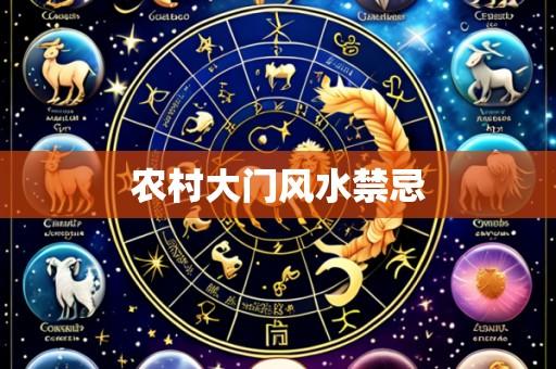 农村大门风水禁忌