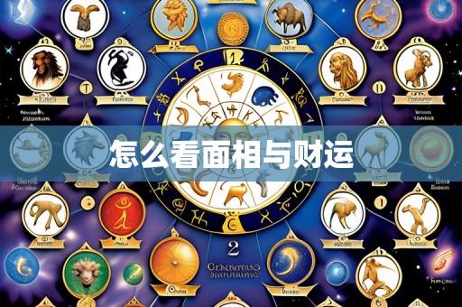 怎么看面相与财运