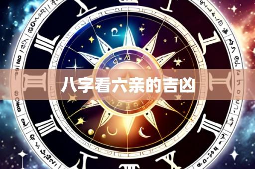 八字看六亲的吉凶
