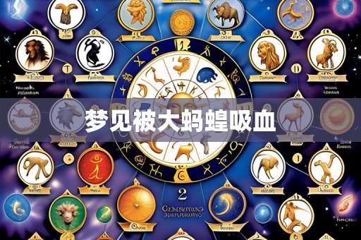 梦见被大蚂蝗吸血