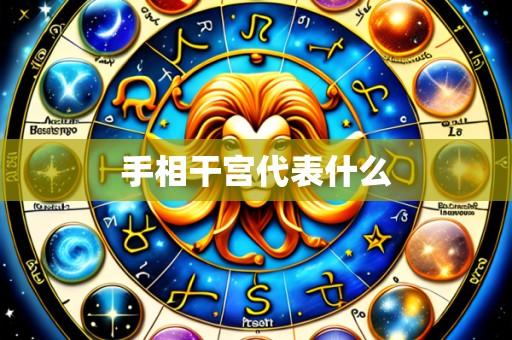 手相干宫代表什么