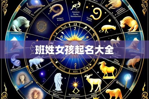 班姓女孩起名大全
