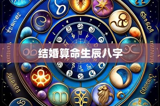 结婚算命生辰八字