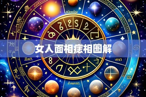 女人面相痣相图解
