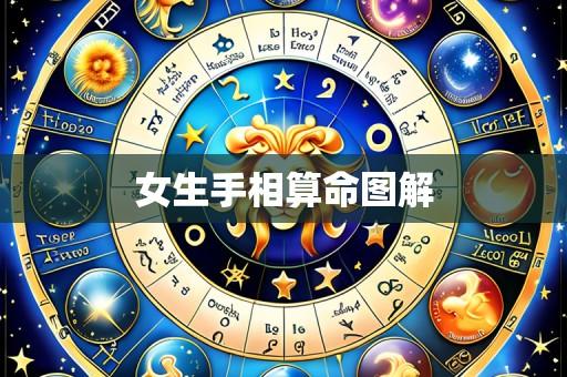 女生手相算命图解