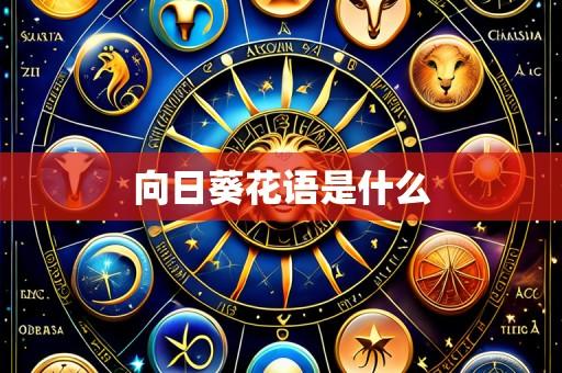 向日葵花语是什么