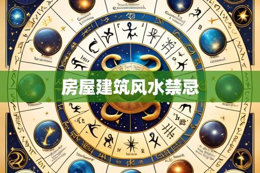 房屋建筑风水禁忌