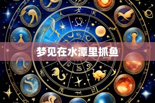 梦见在水潭里抓鱼