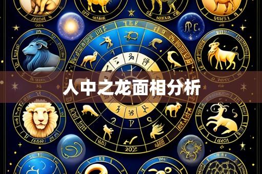 人中之龙面相分析