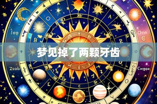 梦见掉了两颗牙齿