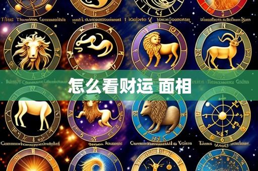 怎么看财运 面相
