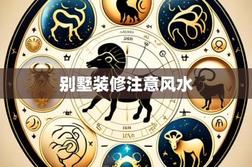 别墅装修注意风水