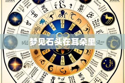 梦见石头在耳朵里