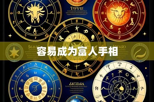 容易成为富人手相