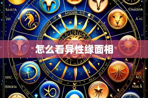 怎么看异性缘面相