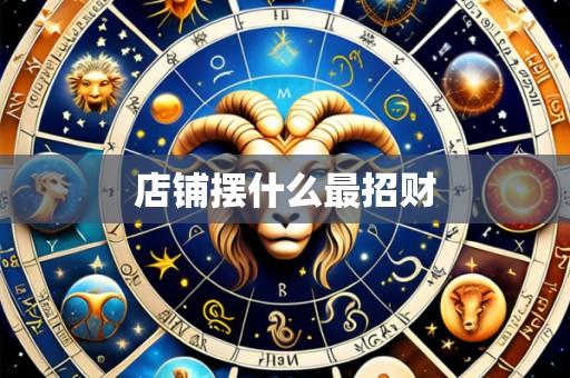 店铺摆什么最招财
