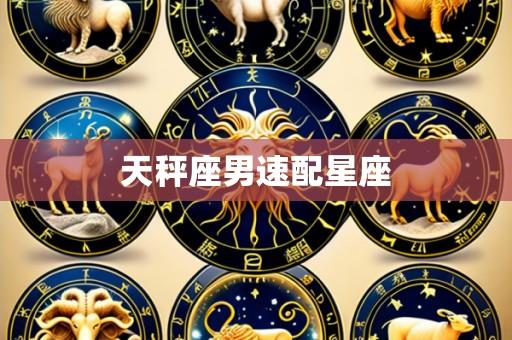 天秤座男速配星座