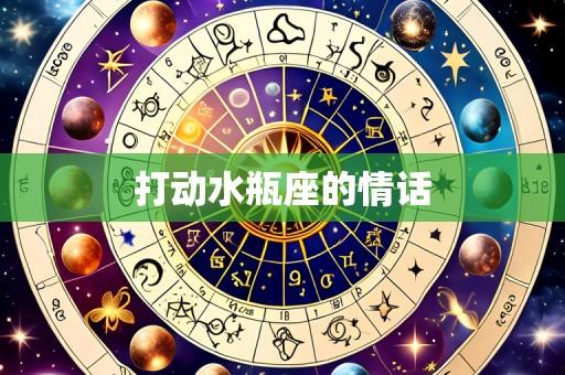 打动水瓶座的情话