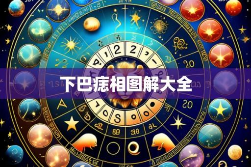 下巴痣相图解大全