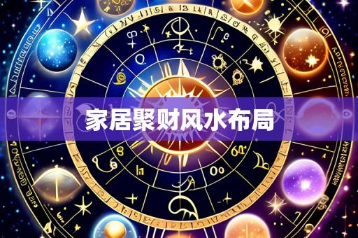 家居聚财风水布局